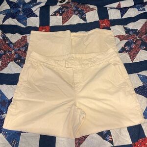 Corduroy American Eagle High rise kick boot cream 20R pants